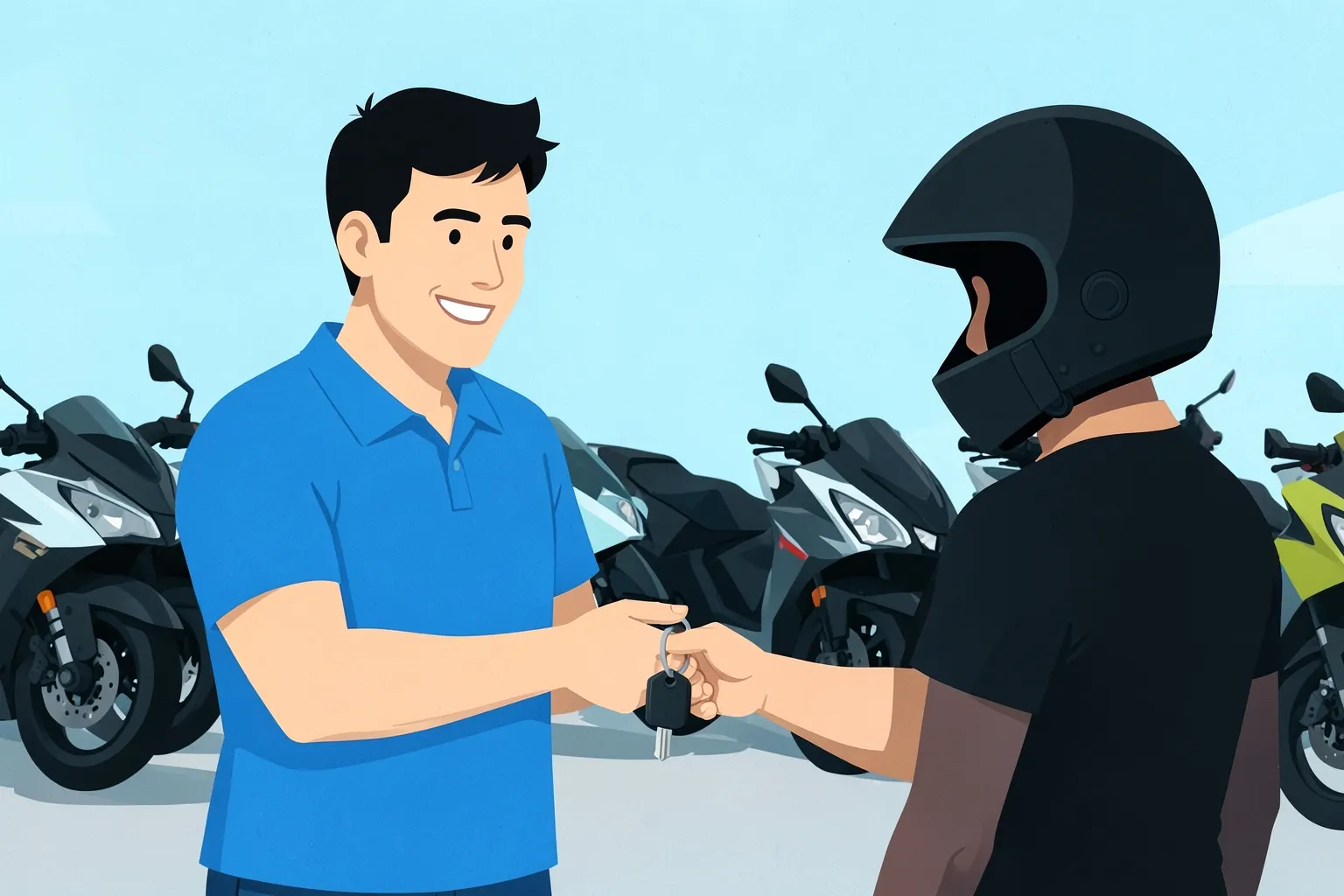 Como calcular o retorno financeiro da franquia de locação de motos